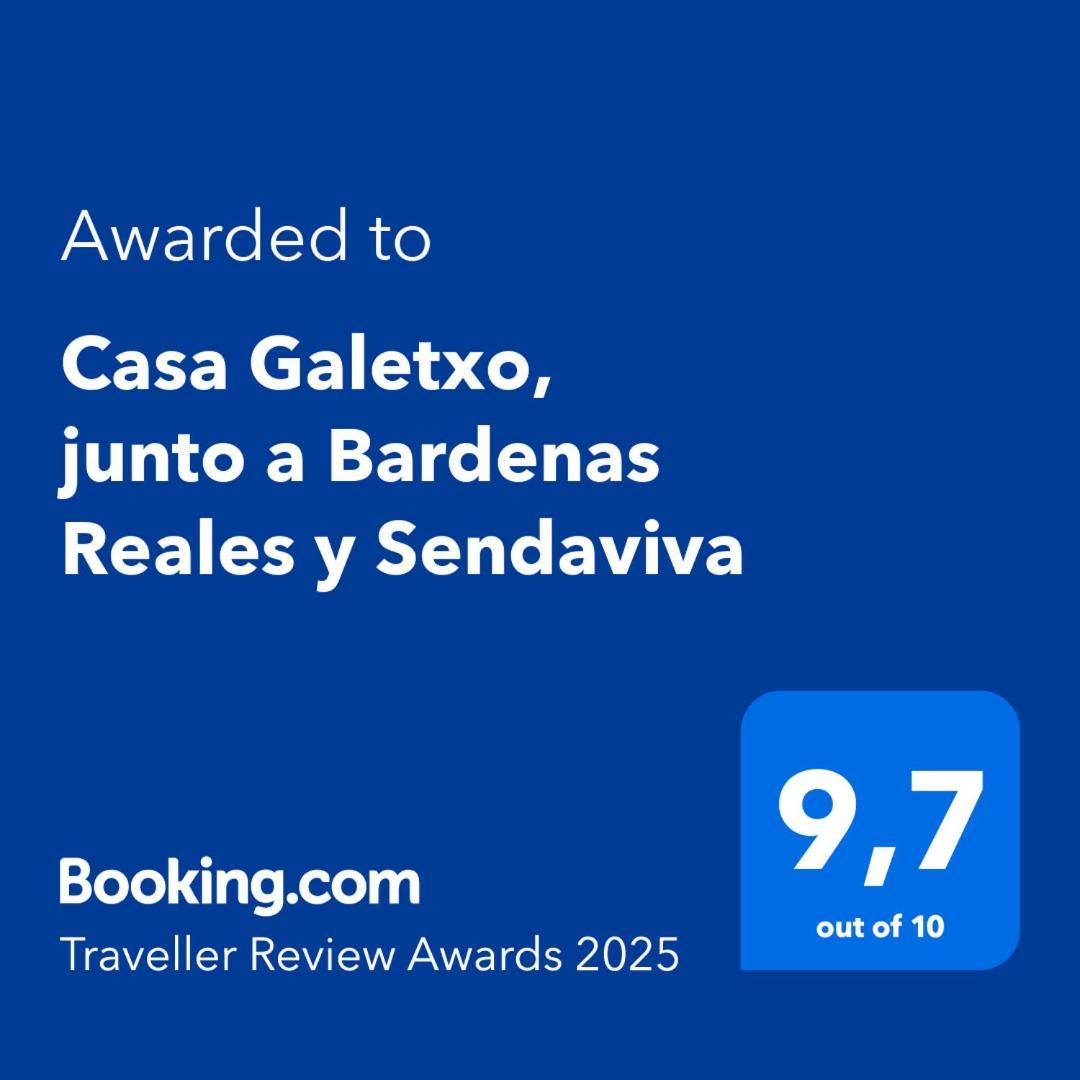 Вилла Casa Galetxo, Junto A Bardenas Reales Y Sendaviva Вальтьерра Экстерьер фото